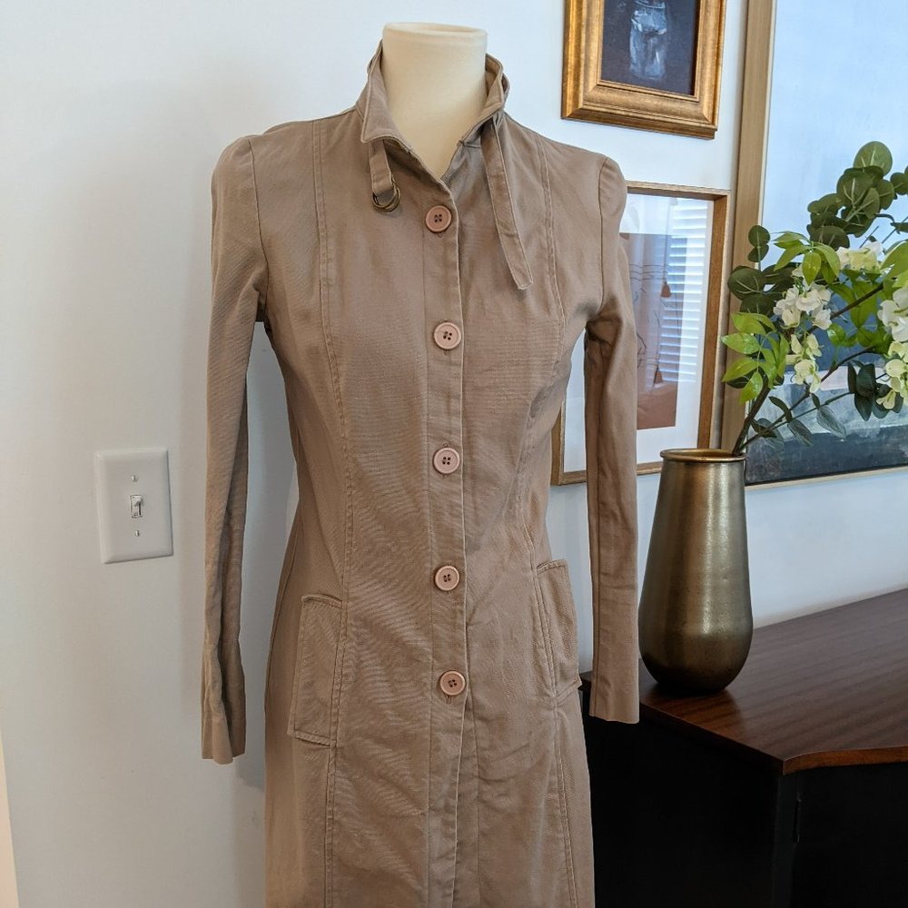 Parallel Beige Trench Women's Size 2